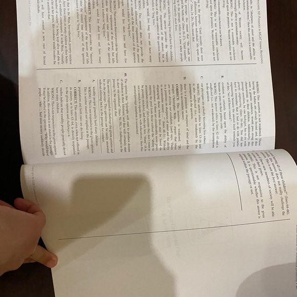 MCAT EXAMKRACKERS VERBAL REASONING 101 BOOK - Picture 5 of 5